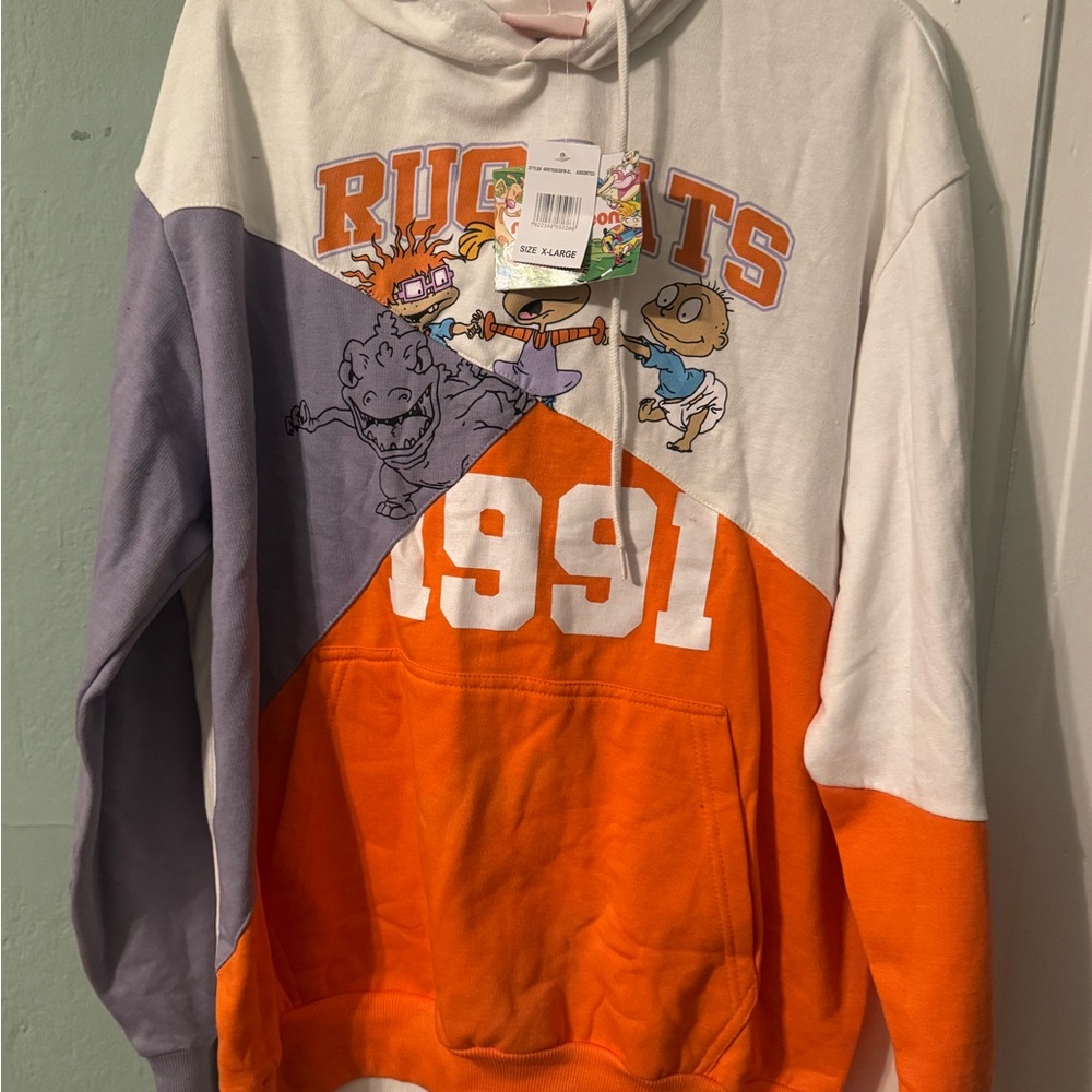 Colorblock Graphic Hoodie